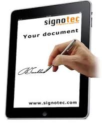 How to sign documents in mail on iphone and ipad for ios 12. Use Your Iphone Ipad Or Android Tablet As A Signature Pad Now Signotec Gmbh Press Release Pressebox