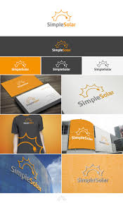 It's easy to add your new logo to any of our free business card designs. Logo Business Card Design By Betiatto 9 99designs Business Card Logo Design Solar Logo Name Card Design