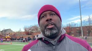 Dunbar football coach Lawrence Smith 11/27/21