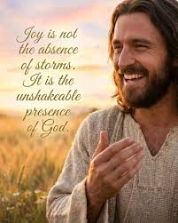 Look at that smile. It's the smile of a Savior who has already seen your  victory. It's the smile of a Father who knows that what's coming is ten  times better than