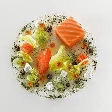 Salmon With Lettuce Coconut And Liquorice Posted By 2 Michelin Starred Chef Heiko Nieder Via The Truefoodies App For More Chefs R Bbc Food Food Savoury Food