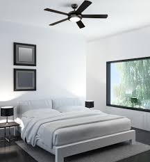 Westinghouse Lighting Comet 52 Inch Five Blade Indoor Ceiling Fan Matte Black Finish With Dimmable