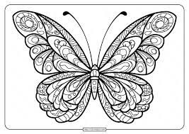 In this article are samples of different types of proposals that can be made in just a single page. Printable Butterfly Mandala Pdf Coloring Pages 41