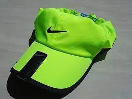 New Neon Lemon Lime Nike Men Women S Golf Run Hat Dri Fit Tennis Featherlight