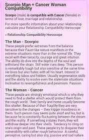 They are also often very friendly and love to help others emotions are an important part of a romantic relationship for a cancer woman. Pin By Jessica Welch On Zodiac Couples Scorpio And Cancer Scorpio And Cancer Relationship Cancer Woman Scorpio Man