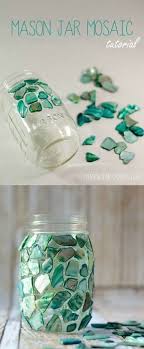 Mosaic Mason Jar Mason Jar Crafts Love Mason Jar Crafts Diy Diy Jar Crafts Jar Crafts