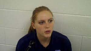 Ingrid Hanson-Tuntland after win over Duke