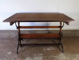 Antique Dietzgen Drafting Table 1920 S Cast Iron Legs By Stonehousevintage On Etsy Drafting Table Industrial Furniture Table