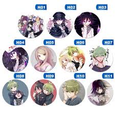 Top gambar wallpaper kartun jepang bisa menambah koleksi wallpaper untuk komputer kalian. Jepang Anime Danganronpa Memicu Bahagia Menampilkan Lencana Fashion Kartun Gambar Monokuma Naegi Bros Bros Aliexpress