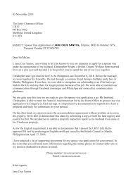 Ron hendrickson, deputy commissioner date: Sample Cover Letter For Spouse Visa Application Sample Letter