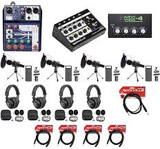 Soundcraft 4 Person Podcast Podcasting Recording Kit W Mics Stands Headphones Podcast Hero High Converting Podcasts