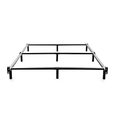 Buy Noah Megatron Full Size Metal Bed Frame 7 Inch Heavy Duty Bedframe 9 Leg Support For Box Spring Mattress Foundation 3000lbs Black Online In Indonesia B07bqq2n49