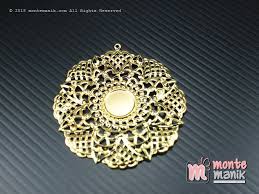 Warna gold tua atau 24. 3 Pcs Lempengan Plat Bundar Emas 5 Cm Olt 049
