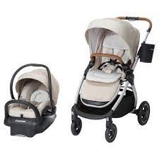 Maxi Cosi Adorra 2 0 Travel System Nomad Sand Baby Car Seats Travel System Stroller Baby Strollers