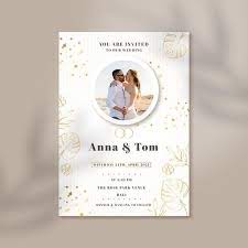 Plantilla De Invitacion De Boda Elegante Free Vector Freepik Freevector Boda Invitaci En 2021 Plantilla Invitacion Boda Invitaciones De Boda Papeleria De Boda