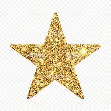 Gold Glitter Vector Star Golden Sparcle Luxury Design Element Amber Gold Glitter Stars Gold Glitter Glitter Stars