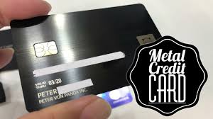 Then, we selected the best cards for individual categories such as travel perks, dining and rewards rates. How To Get A Metal Credit Card Youtube