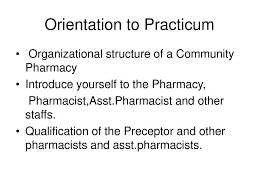 Practicum 1 Introduction Objectives Course Requirements