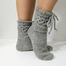 This collection will keep you inspired all year long. Red Socks For Women Knit Socks Wool Socks Women Hand Knit Etsy