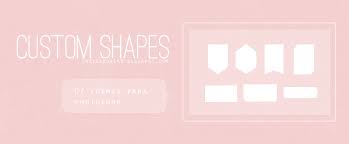 Check out inspiring examples of pink_psd artwork on deviantart, and get inspired by our community of talented artists. Custom Shapes Pack 2 By Justlaugh143 On Deviantart Photoshop Shapes Design Freebie Shapes