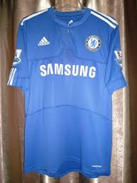 Shop for official chelsea jerseys, hoodies and chelsea apparel at fansedge. Chelsea Home Maillot De Foot 2009 2010 Sponsored By Samsung