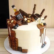 Birthday cake for men boyfriends 21st 55 ideas #cake #birthday. Birthday Cake Man Drip 35 Super Ideas