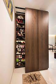 Wooden modern retail shoe display ideas. Shoe Cabinet Design Off 68