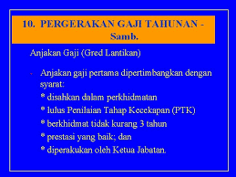 Bagaimana untuk mohon dan apakah cara buat semakan kenaikan pangkat guru secara online? Pergerakan Gaji Tahunan