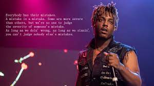 Juice Wrld Quote Microphone Rapper Musician Truth Stage Shots Stage Light Stages 2k Wallpaper Hdwallpaper Desktop In 2021 Rapper Juice Rapper Rapper Quotes