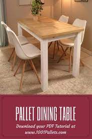 Diy Pdf Tutorial Pallet Dining Table 1001 Pallets Free Download Pallet Dining Table Diy Dining Table Rustic Dining Furniture