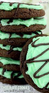 Chocolate Mint Cookies Recipe Mint Cookies Recipes Mint Desserts Mint Chocolate Chips