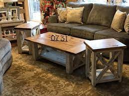 Chunky Farmhouse Coffee Table Rustic Home Decor Diy Furniture This Is A Beautiful Farm Diy Farmhouse Coffee Table Coffee Table Farmhouse Coffe Table Design