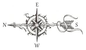 Compass With Arrow By Beatrizxe Back Piece Tattoo Tattoos For Guys Tattoo Sleeve Men