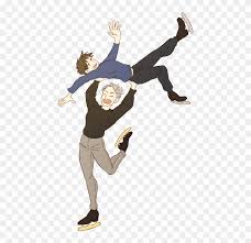 Yuri on ice victor and yuri dance. Yuri On Ice Victor Nikiforov And Yuri Katsuki Victuuri Yuuri On Ice Justjacksart Clipart 3372118 Pikpng