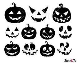 Download Halloween Jack O Lantern Svg Pumpkin Halloween Faces Svgcut Etsy