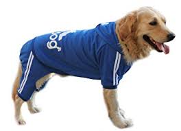 Scheppend Original Adidog Pet Clothes For Dog Cat Puppy Hoodies Coat Winter Sweatshirt Warm Sweater Dog Outfits