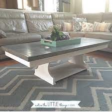 Add the contrast color (orange) in strategic areas like corners and heavily detailed portions of the table. How To Paint Your Coffee Table