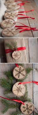 The Perfect Gift Etched Snowflake Ornaments In Birch Diy Christmas Ornaments Christmas Diy Christmas Crafts