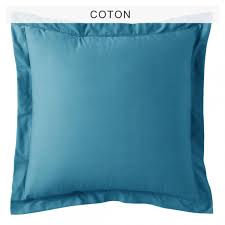 Si vous voulez ranger votre lit, changer la couleur et le style des ensembles de draps et. Taie D Oreiller Coton Tertio Bleu Canard 3 Suisses