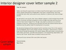 Interior design assistant cover letter sample. Interior Design Cover Letter July 2021