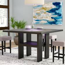 Round extendable dining room tables. 8 Seat Square Kitchen Dining Tables You Ll Love In 2021 Wayfair