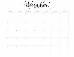Free printable blank calendars are provided to print and download. Free Printable December 2021 Calendars World Of Printables