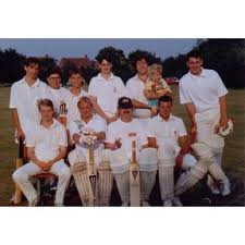 Back: ??, Keith Bantick, Dean Godden, Stuart Smith, Bob Mills (& George),  Chris Groom. Front: Kev Fiddell, Craig Dellow, Slinky, John Sellwood