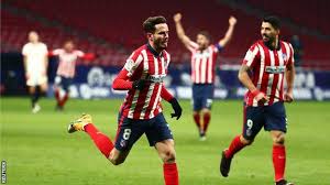 Includes the latest news stories, results, fixtures, video and audio. Atletico Madrid 2 0 Sevilla Diego Simeone S Side Extend La Liga Lead Bbc Sport