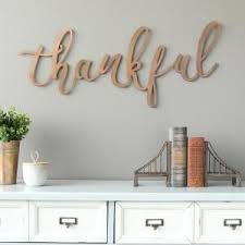 Stratton Home Decor Bronze Thankful Script Decorative Sign Wall Decor S09589 The Home Depot In 2020 Home Wall Decor Stratton Home Decor Metal Wall Decor