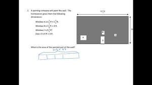 6 9 of 8 9 = d. Area Problems With Fractional Side Lengths Solutions Examples Videos Worksheets Lesson Plans