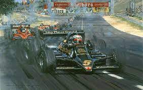 Pin By Noel Dunn On Motorsport Art Motorsport Art Mario Andretti Racing Art