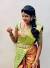 South Indian Hairstyle For Engagement In Saree