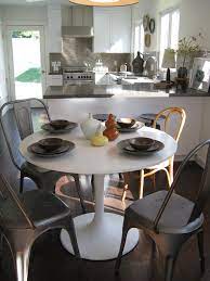 All hardwood from dining table top to table legs. Kitchen Table Sets Ikea Chairs White Round Top Table Dark Floor Window Wall Cabinets S Small Round Kitchen Table Dining Table In Kitchen Small Dining Table Set