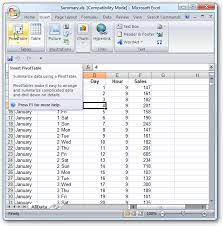 Check spelling or type a new query. How To Create A Pivot Table In Excel 2007